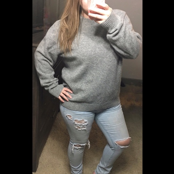 Daniel Cremieux Oversized Men's Lambs Wool Sweater - Picture 2 of 3